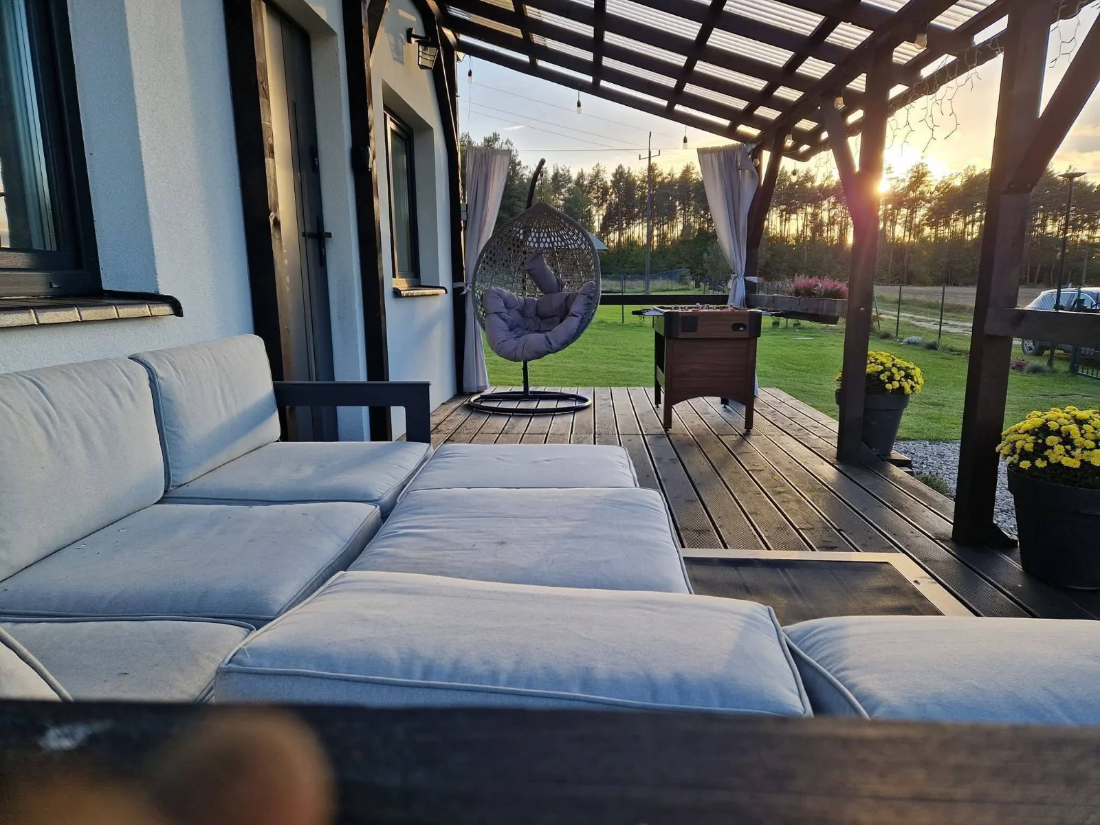 Domek z jacuzzi w Gołubie